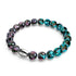 Enchanted Rose | .925 Sterling Silver | Firefly Glass Garden Bracelet